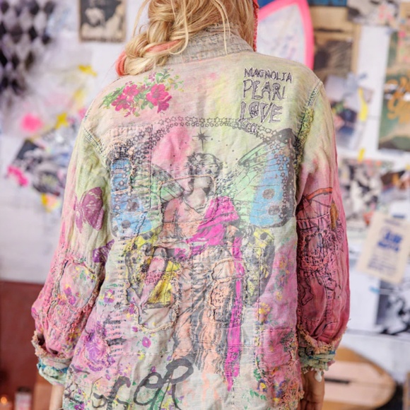 Magnolia Pearl Multicolor Patchwork Jacket - Picture 7 of 9